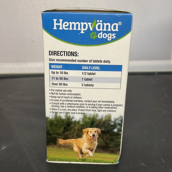 Hempvana for Dogs Hip and Joint W/ Double Hemp Meal 60 Chews - Picture 2 of 5